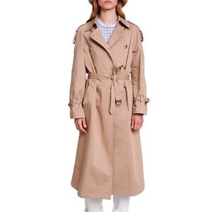 Grenchie Belted Trench Coat
